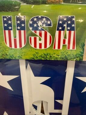 Celebrate 250th Years of Freedom!Decorative Garden Stakes (Set of 3) 30”x22”